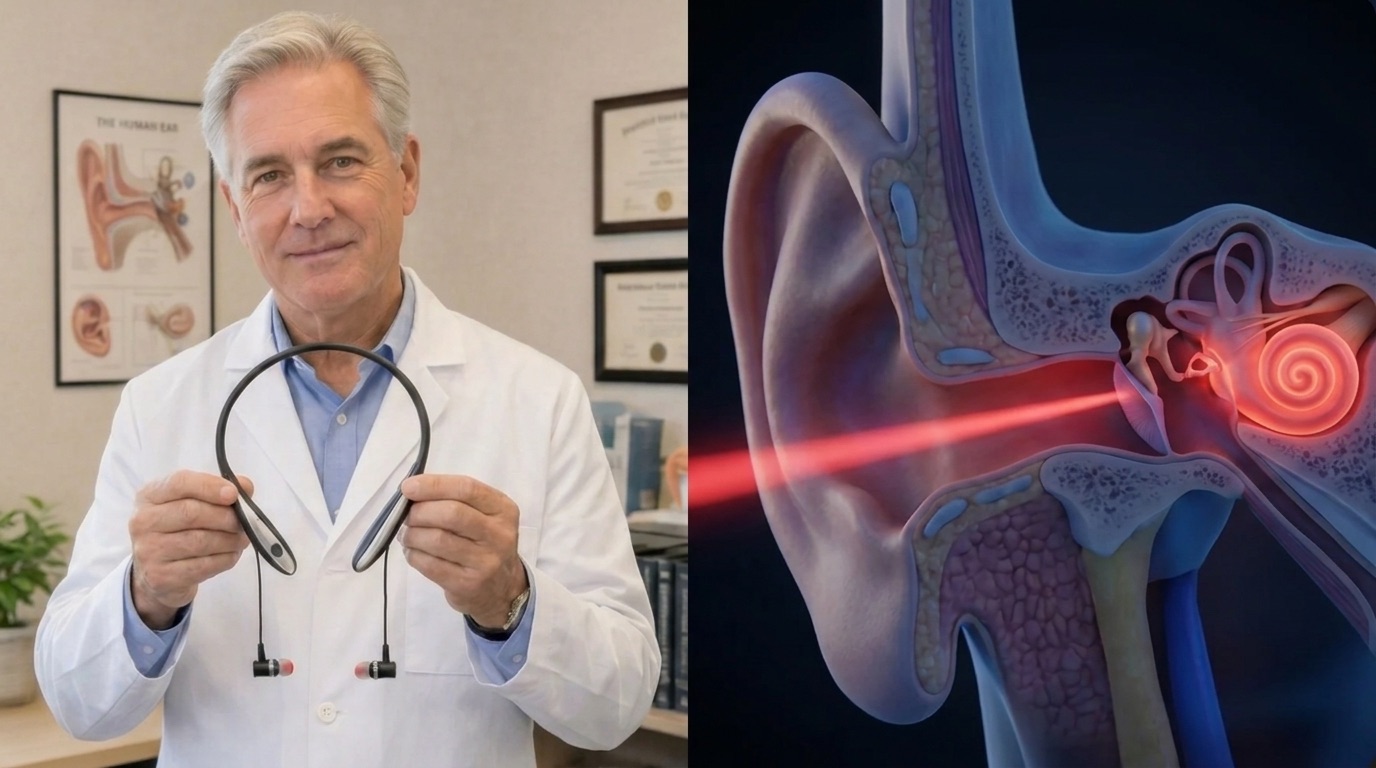 Dr. Halstead and red light ear therapy